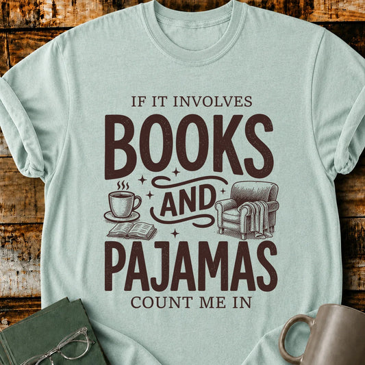 Books and Pajamas T-Shirt