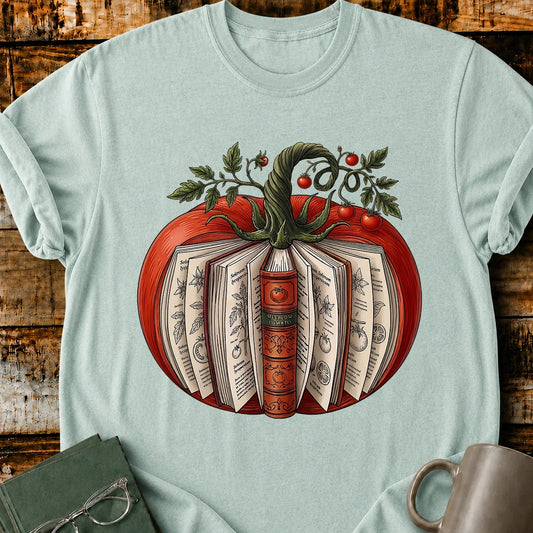 Vintage Tomato Book T-Shirt