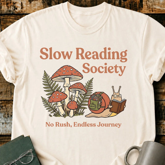 Slow Reading T-Shirt