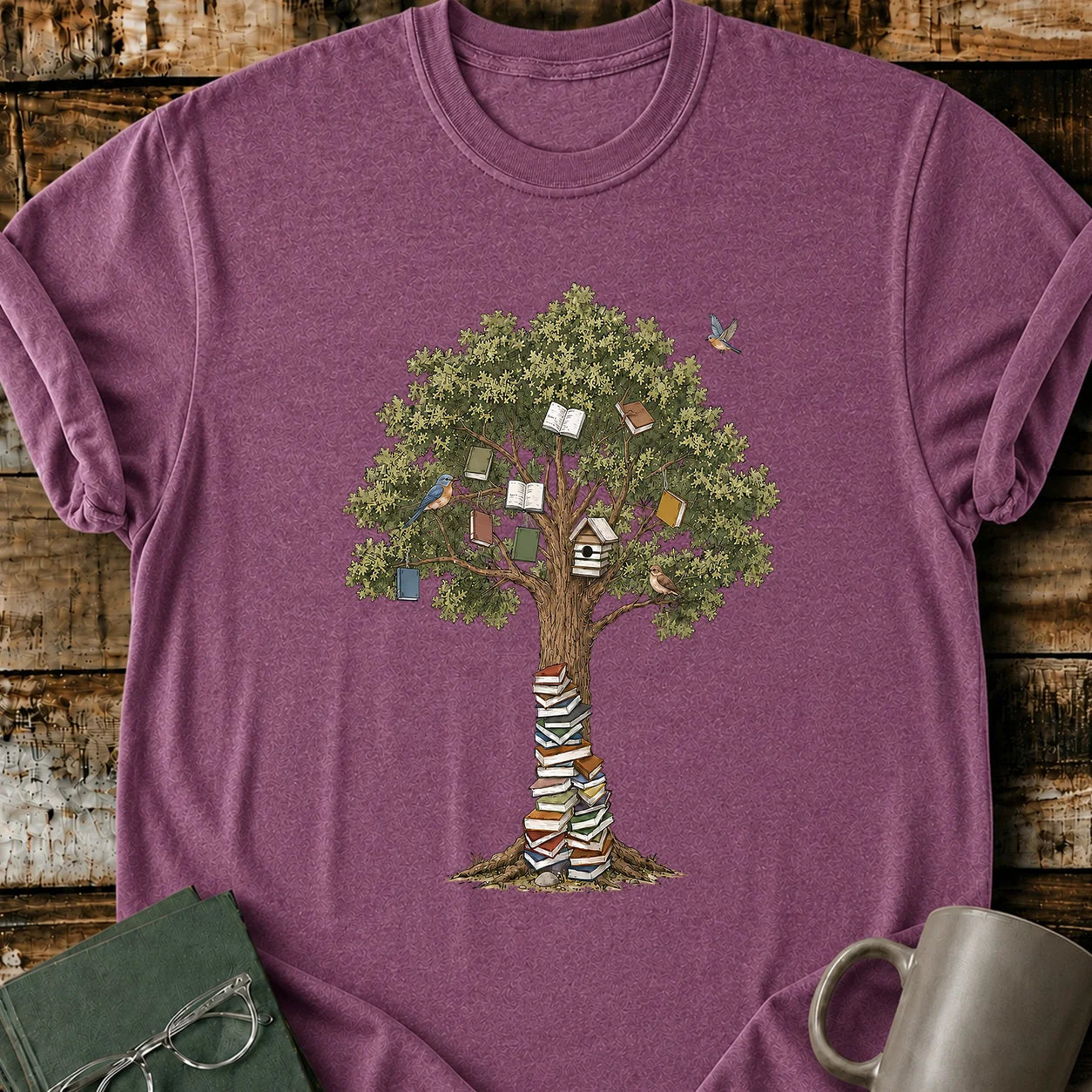 Tree of Books T-Shirt