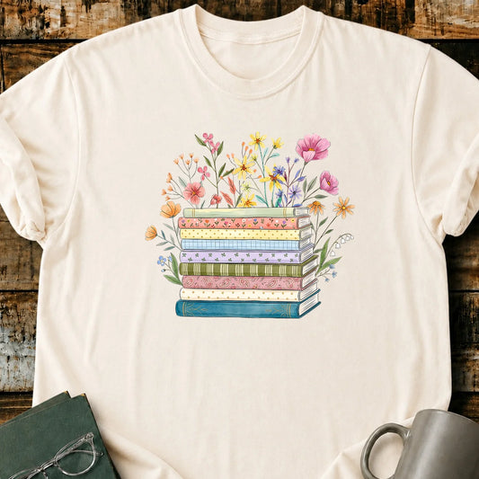 Bookish Blooms T-Shirt