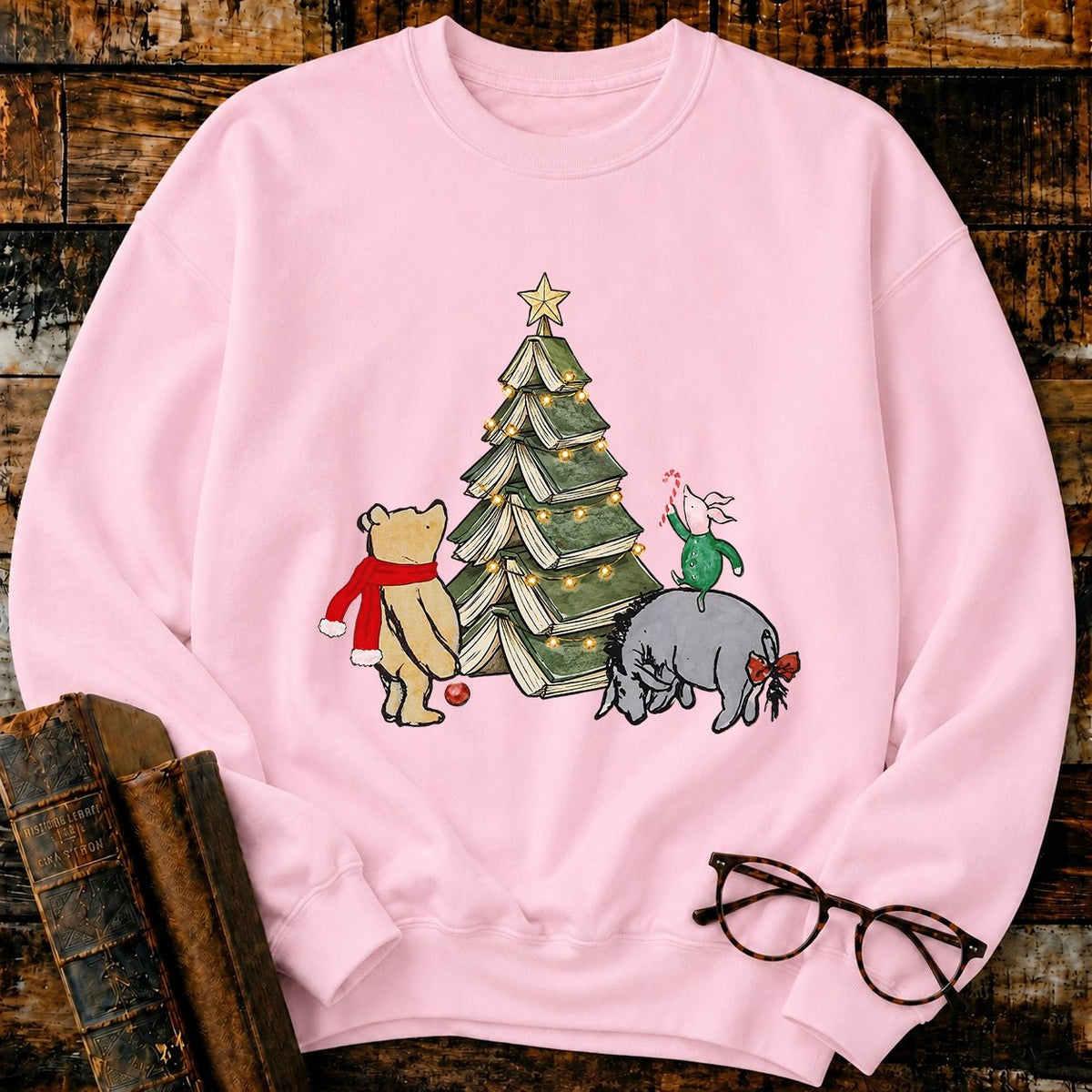 Christmas Of Pooh 1926 Sweatshirt - BookMuseClub