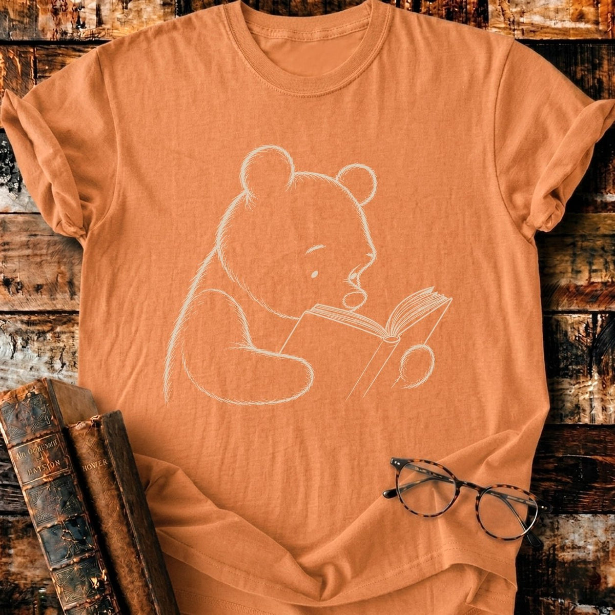 Classic P 1926 Reading T-Shirt - BookMuseClub