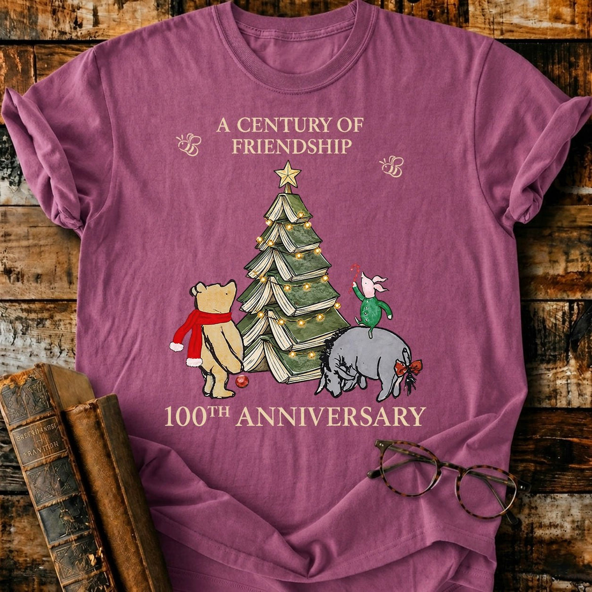 Classic Pooh 100th T-Shirt - BookMuseClub