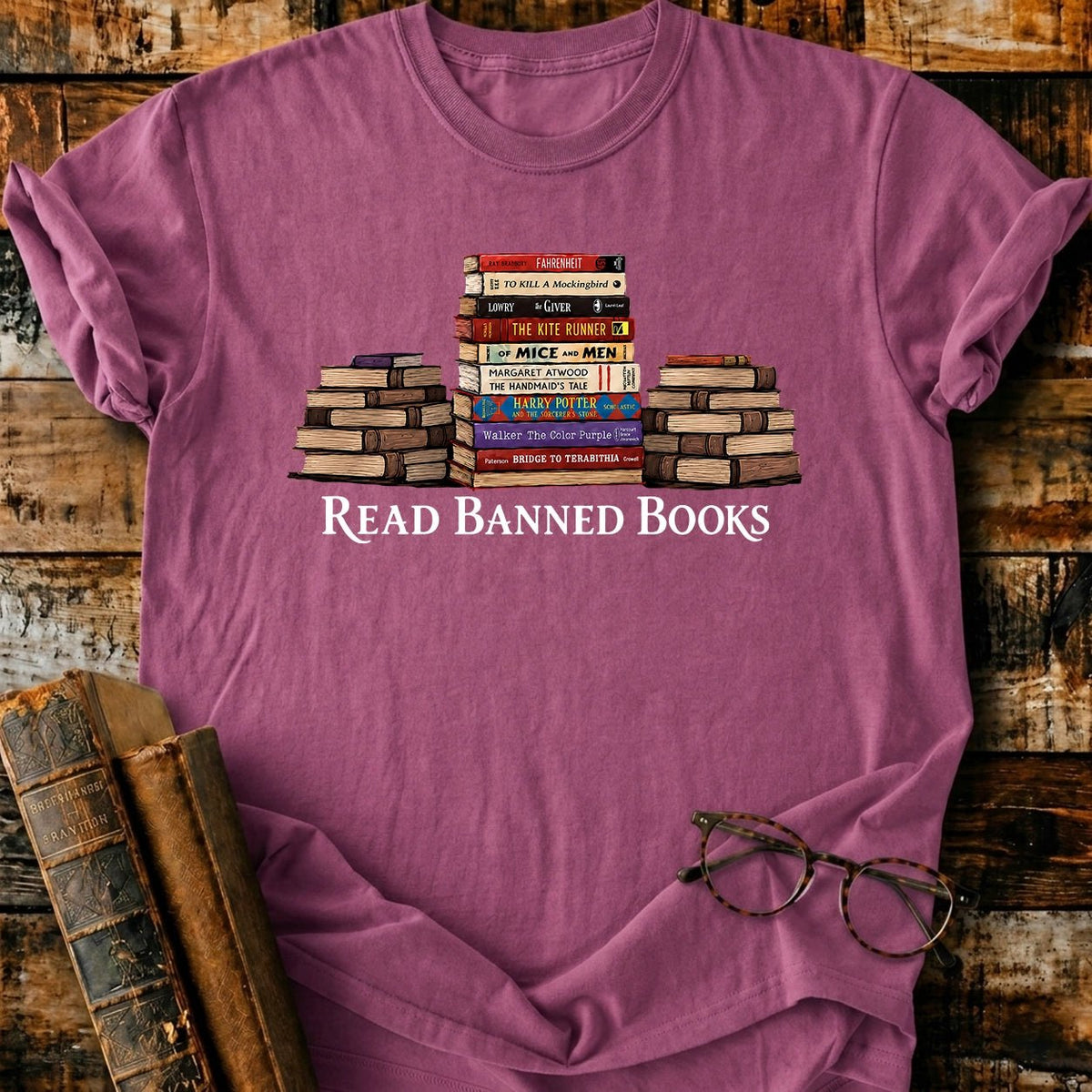 Read Banned Books T-Shirt - BookMuseClub