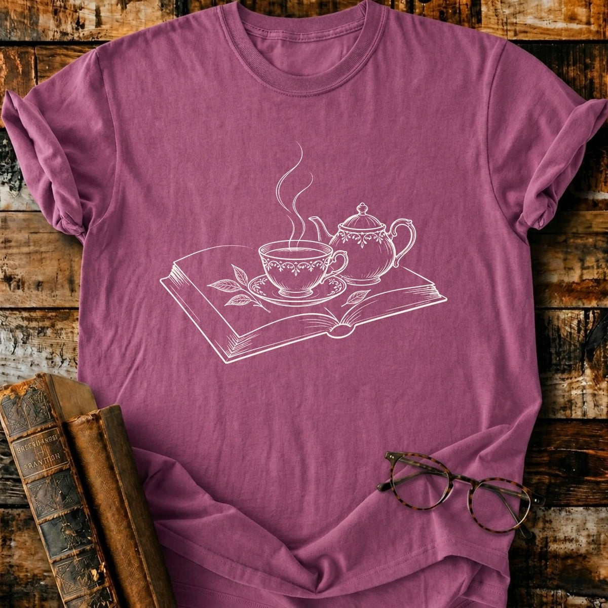 Reading Life T-Shirt - BookMuseClub