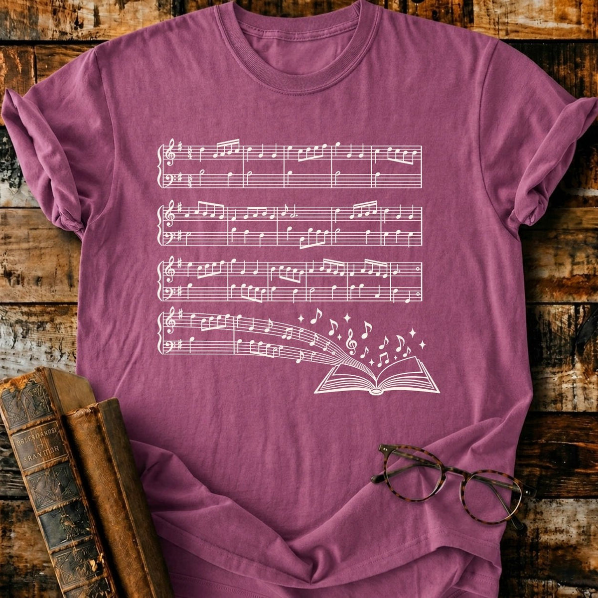 Sound Of Book T-Shirt - BookMuseClub
