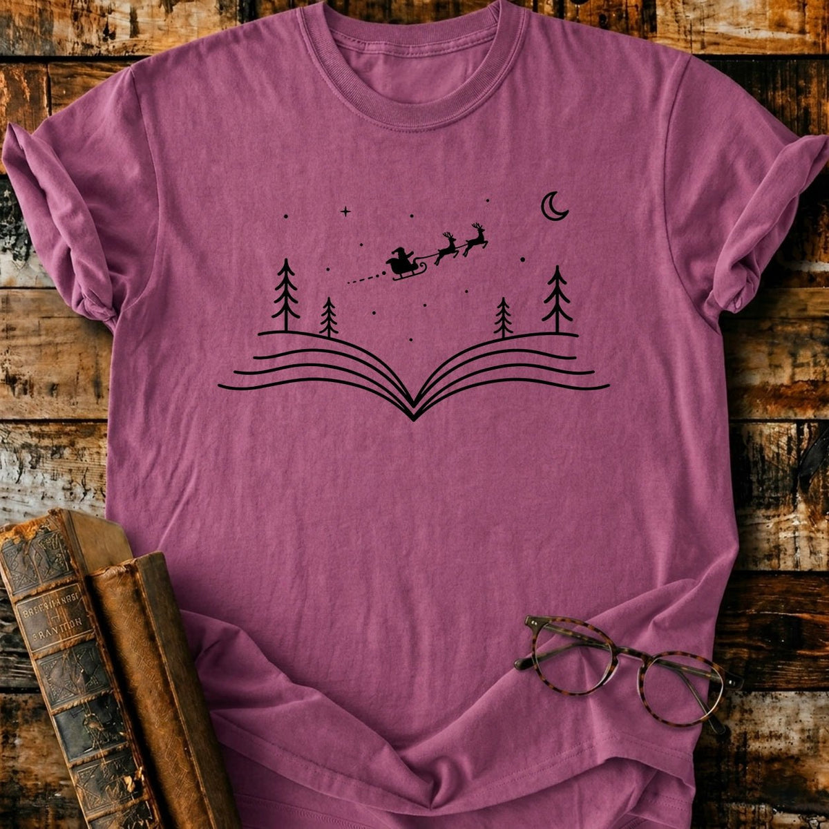 Storybook Christmas T-Shirt - BookMuseClub