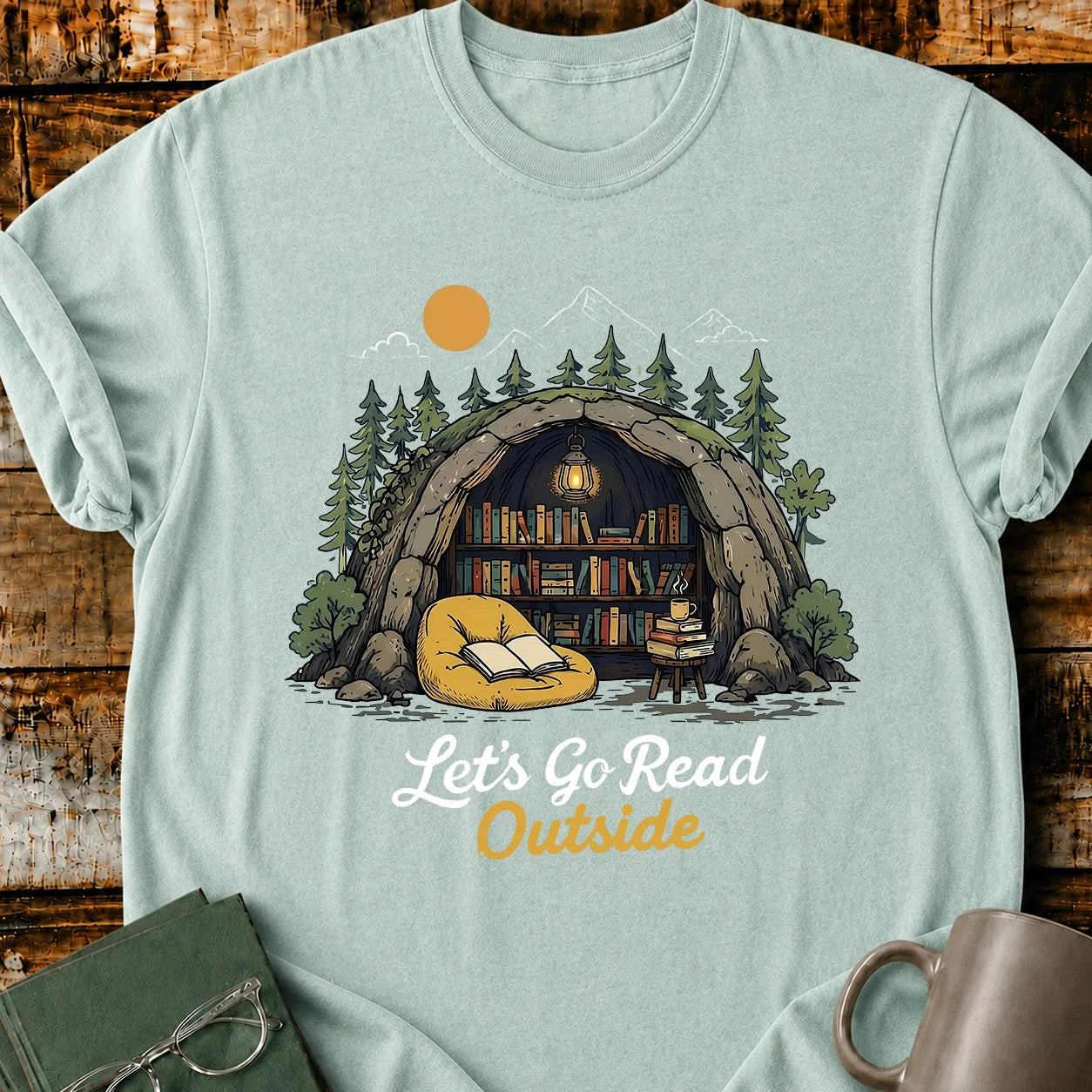 Let Go Read Outside T-Shirt