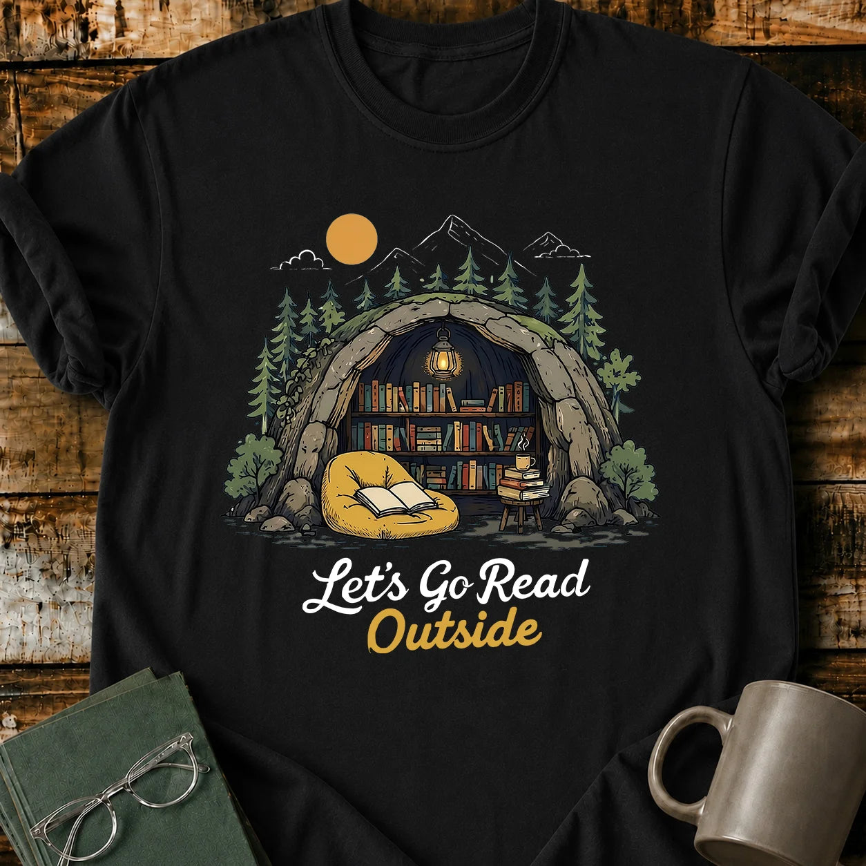 Let Go Read Outside T-Shirt