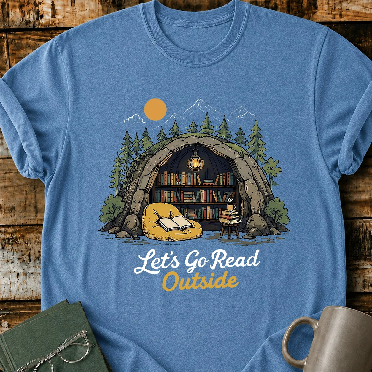 Let Go Read Outside T-Shirt