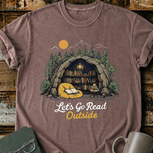 Let Go Read Outside T-Shirt