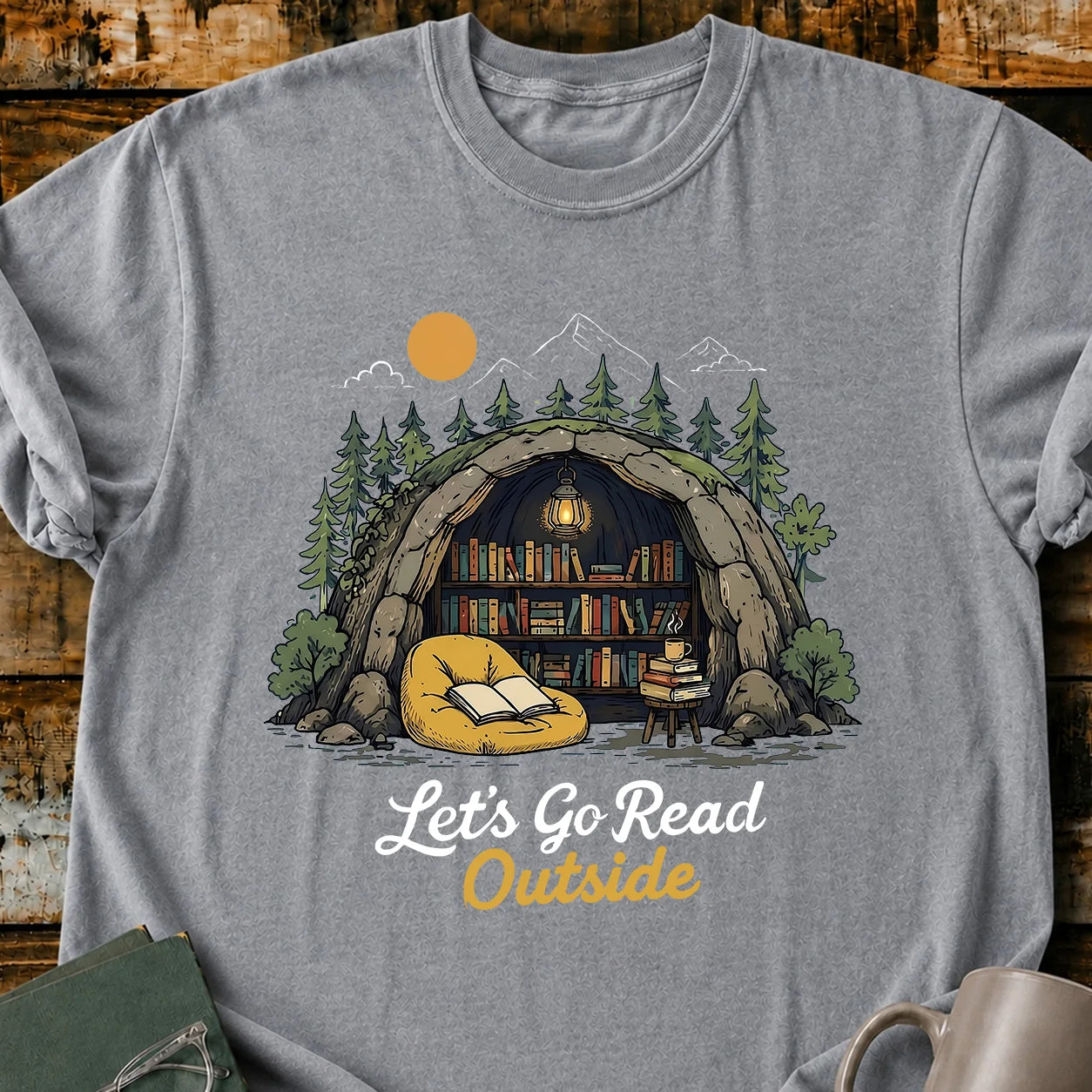 Let Go Read Outside T-Shirt