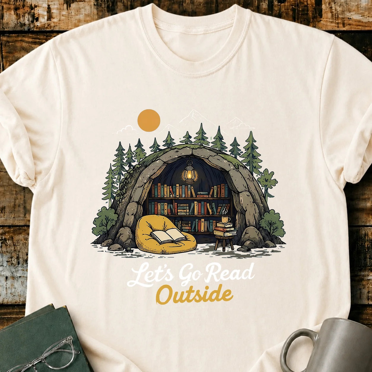 Let Go Read Outside T-Shirt