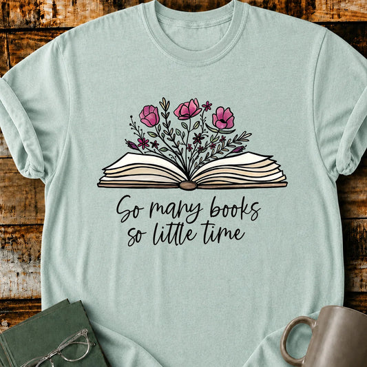 Floral Booklover T-Shirt