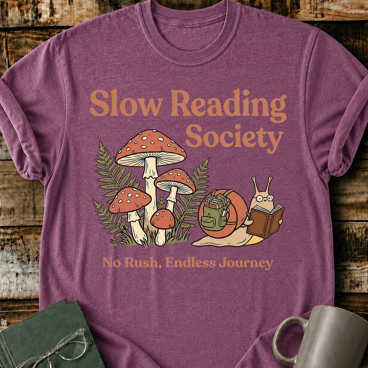 Slow Reading T-Shirt