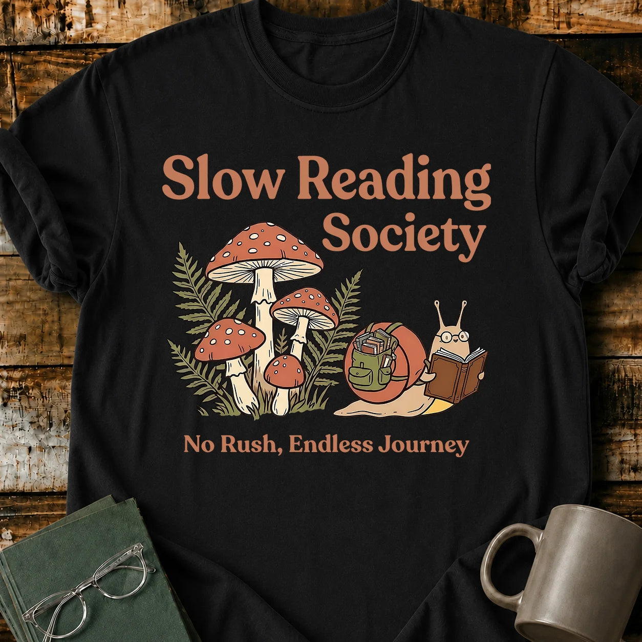 Slow Reading T-Shirt