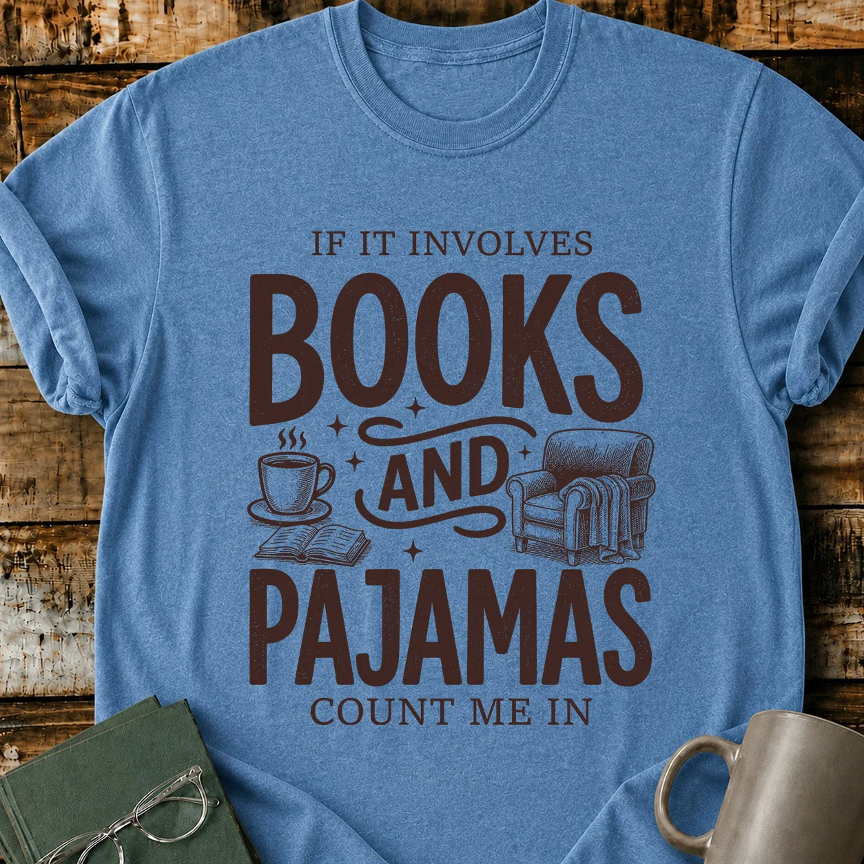 Books and Pajamas T-Shirt