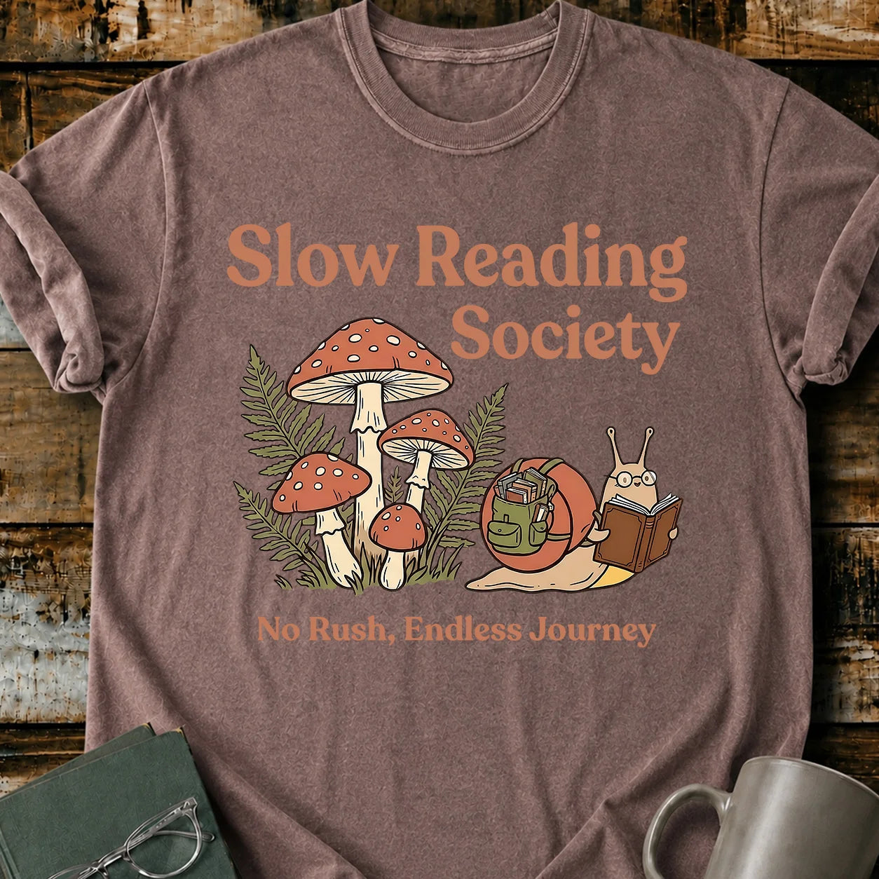 Slow Reading T-Shirt