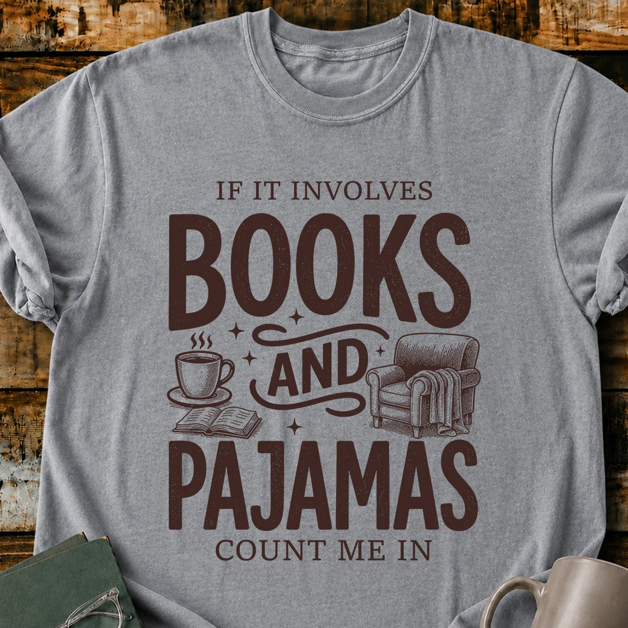 Books and Pajamas T-Shirt