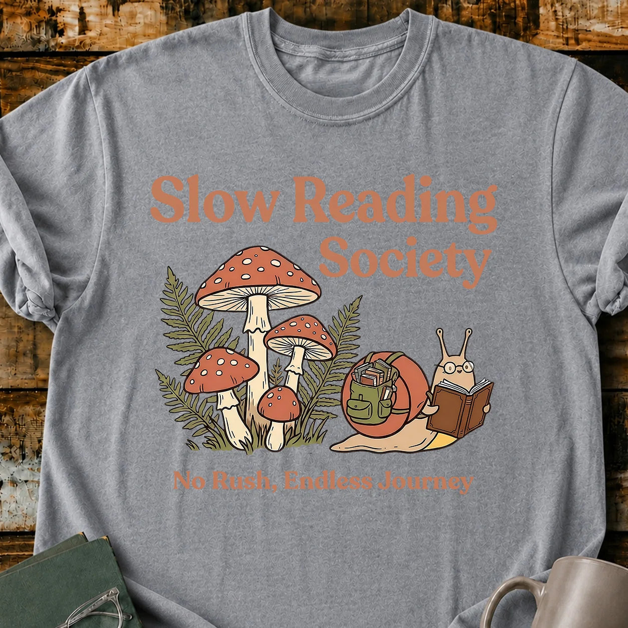 Slow Reading T-Shirt