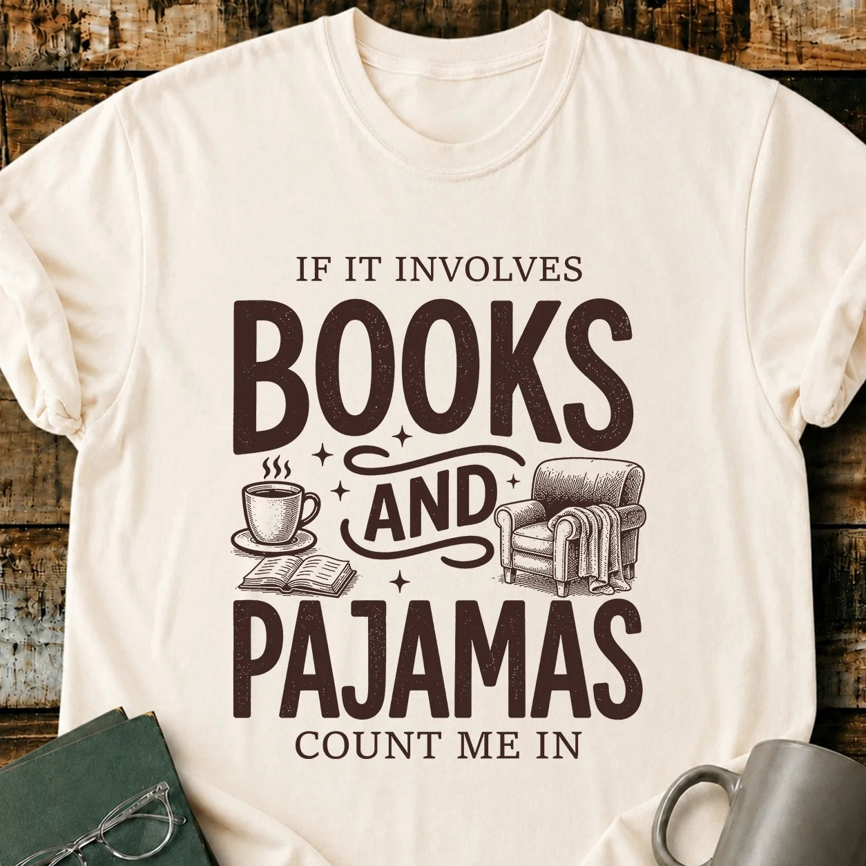 Books and Pajamas T-Shirt