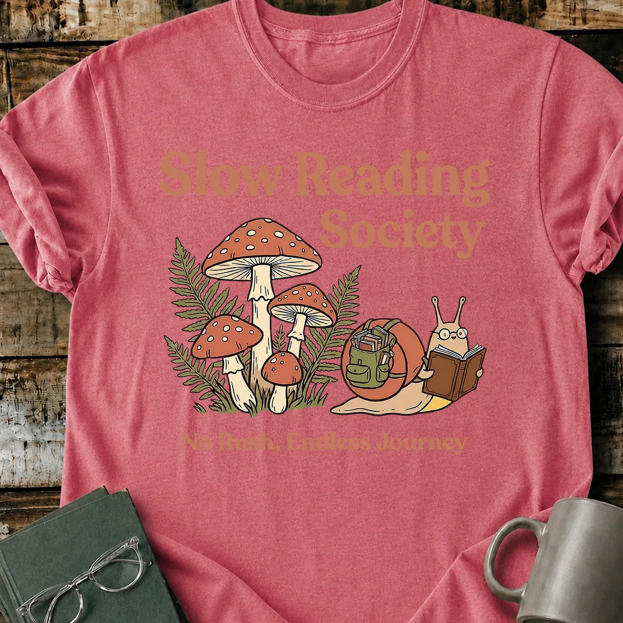 Slow Reading T-Shirt