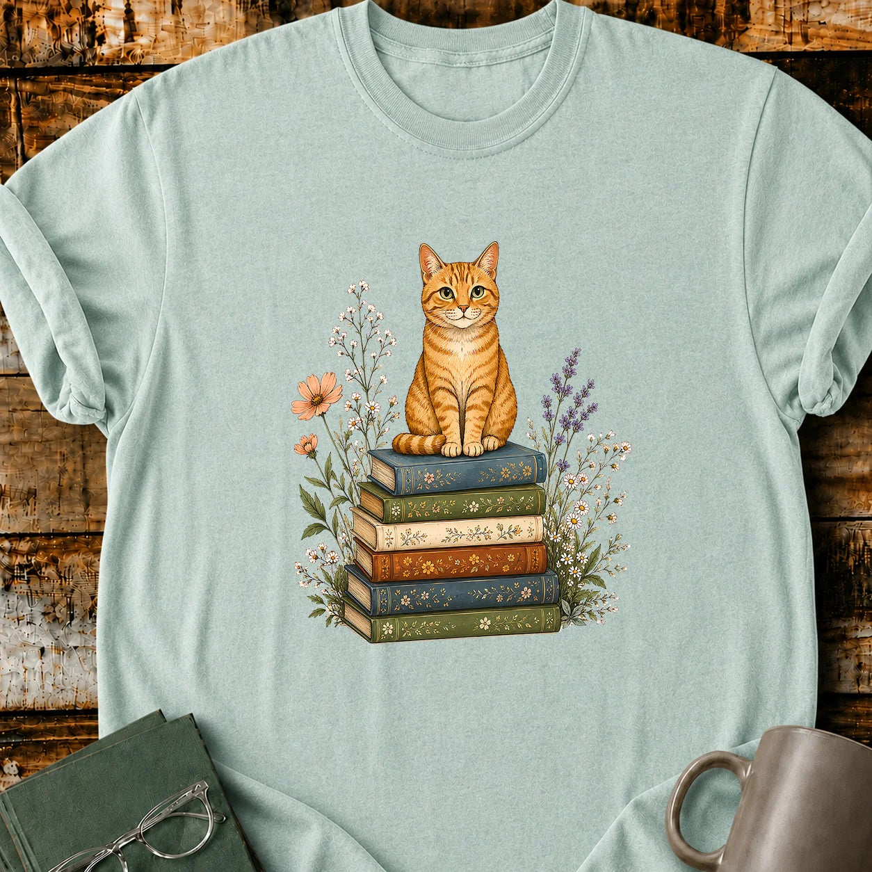 Books & Whiskers T-Shirt