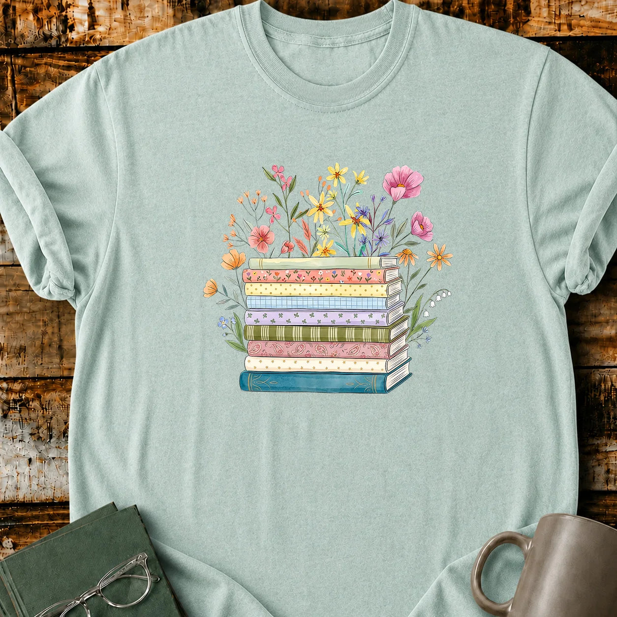 Bookish Blooms T-Shirt