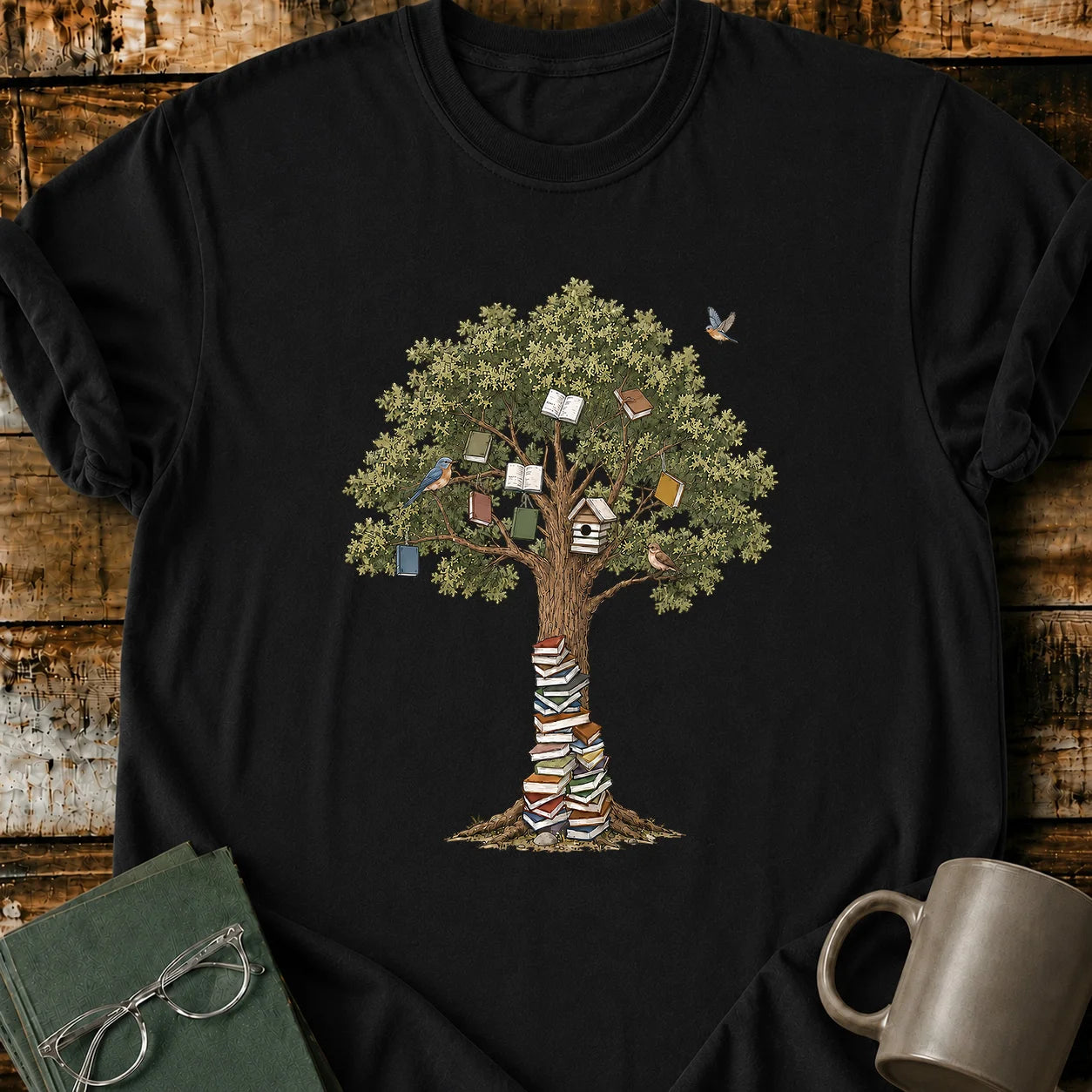 Tree of Books T-Shirt