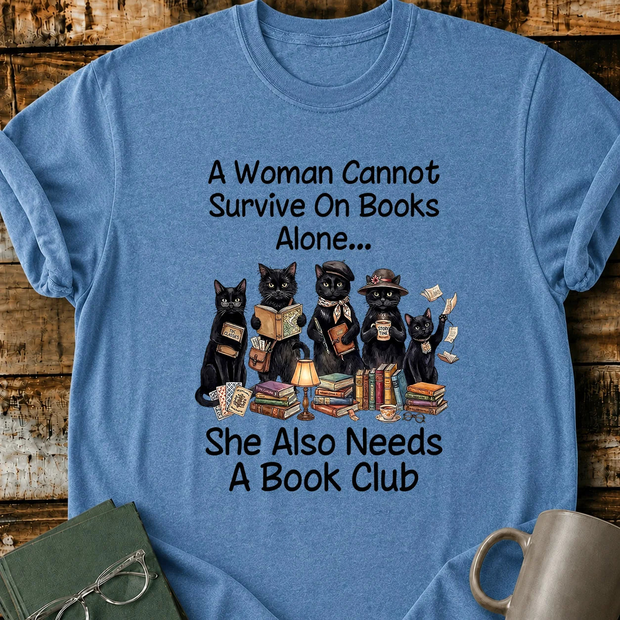 Cannot Survice On Books T-Shirt