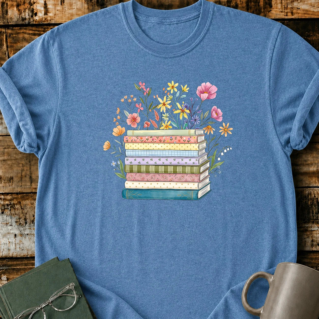 Bookish Blooms T-Shirt