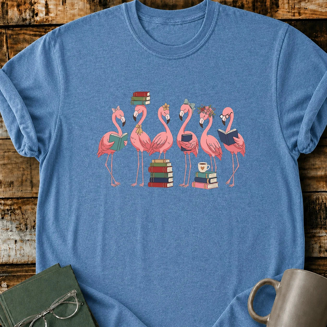 Flamingo Readers T-Shirt