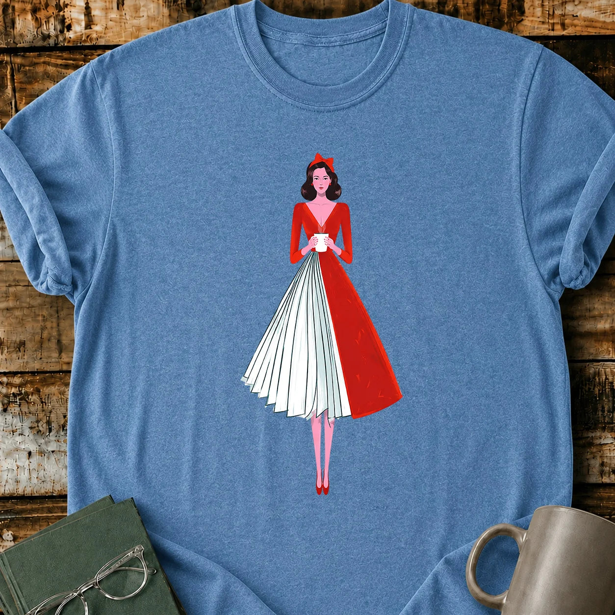 Reading Pages Dress T-Shirt