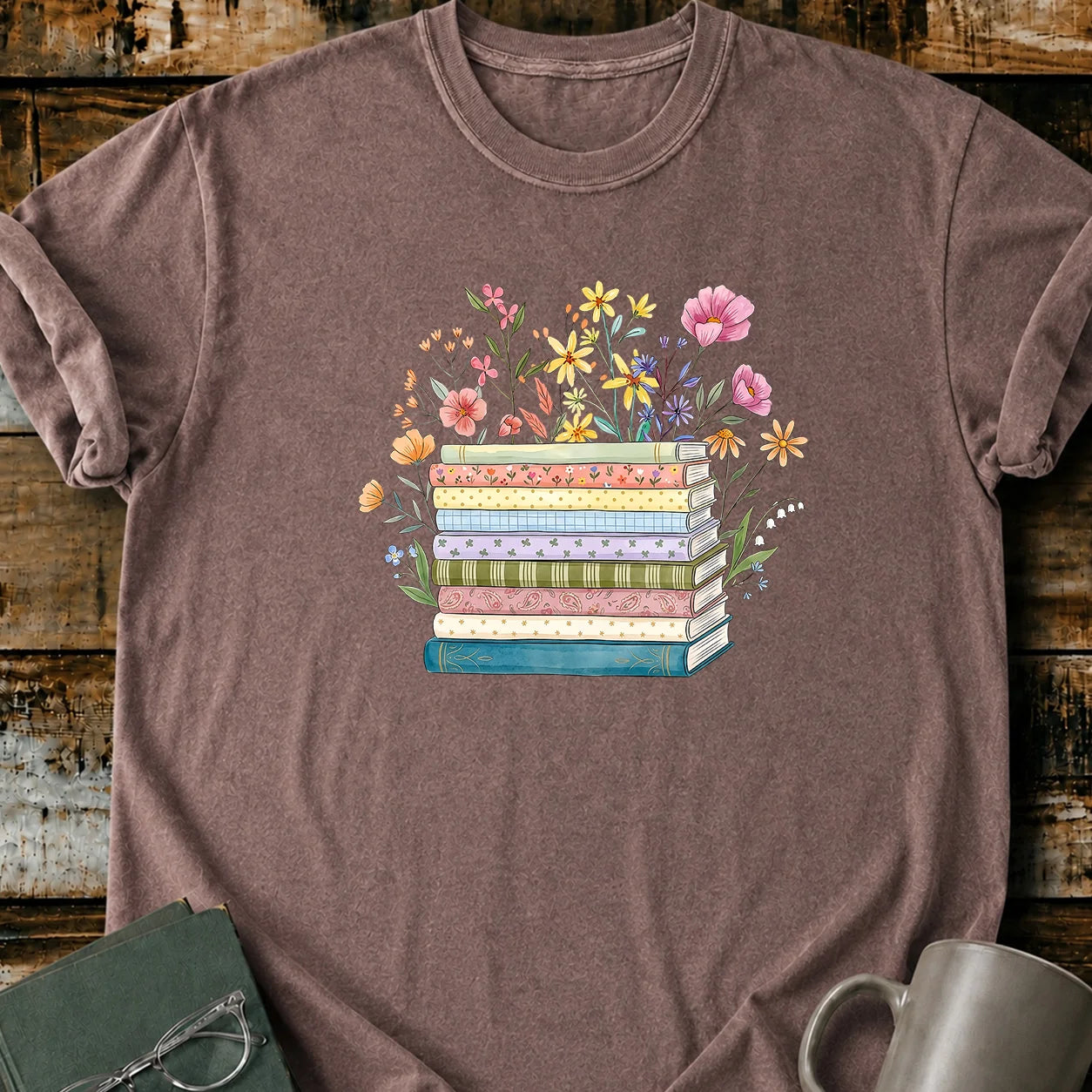 Bookish Blooms T-Shirt