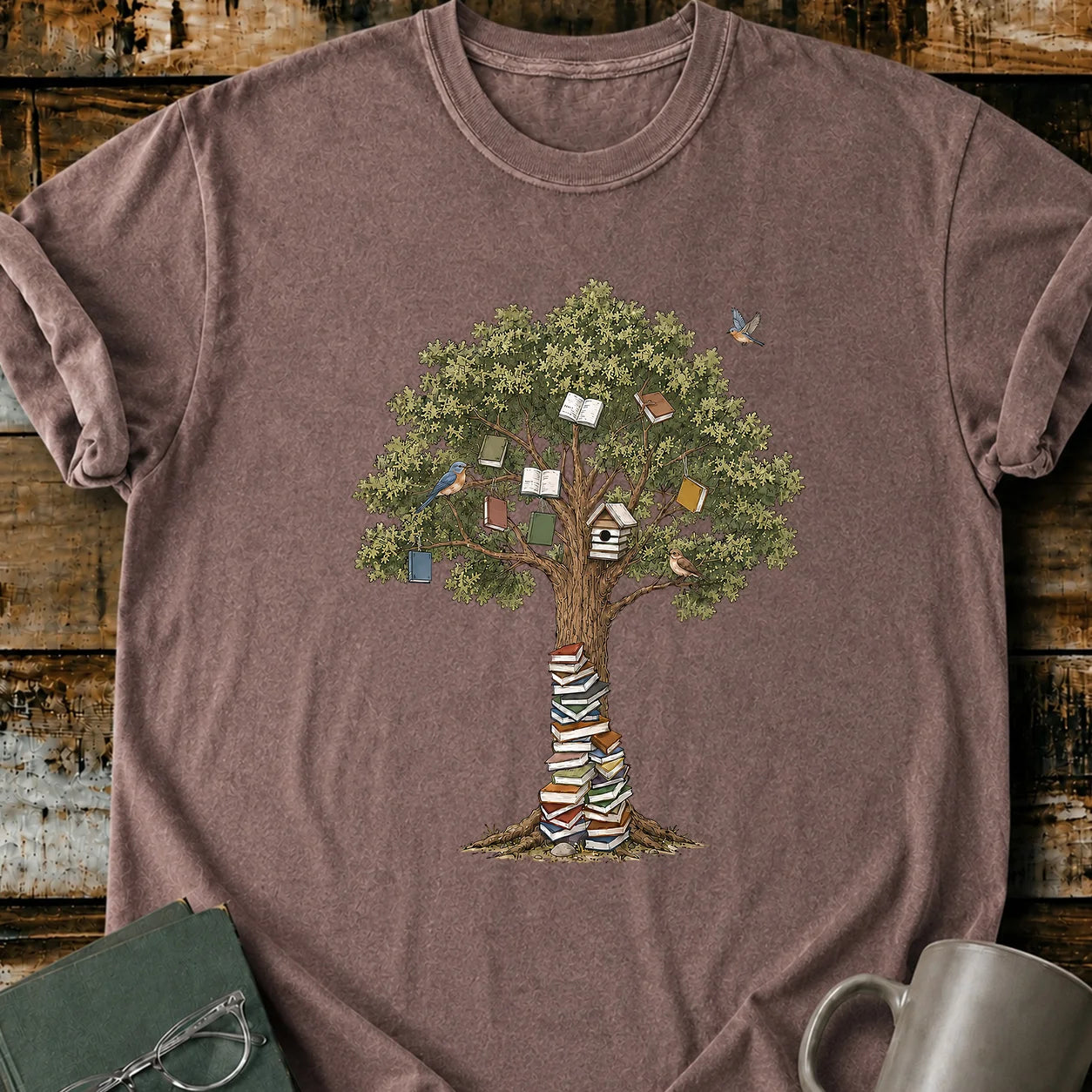Tree of Books T-Shirt