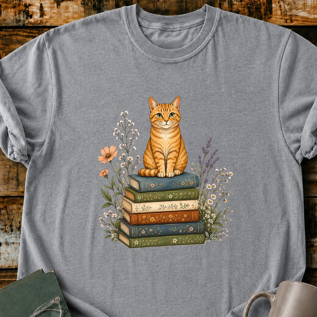 Books & Whiskers T-Shirt