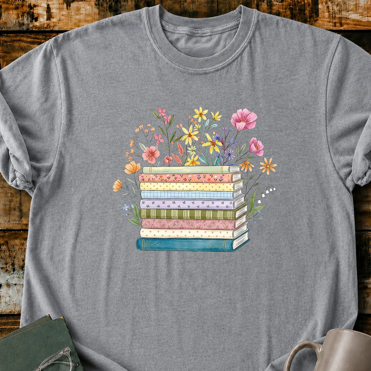 Bookish Blooms T-Shirt