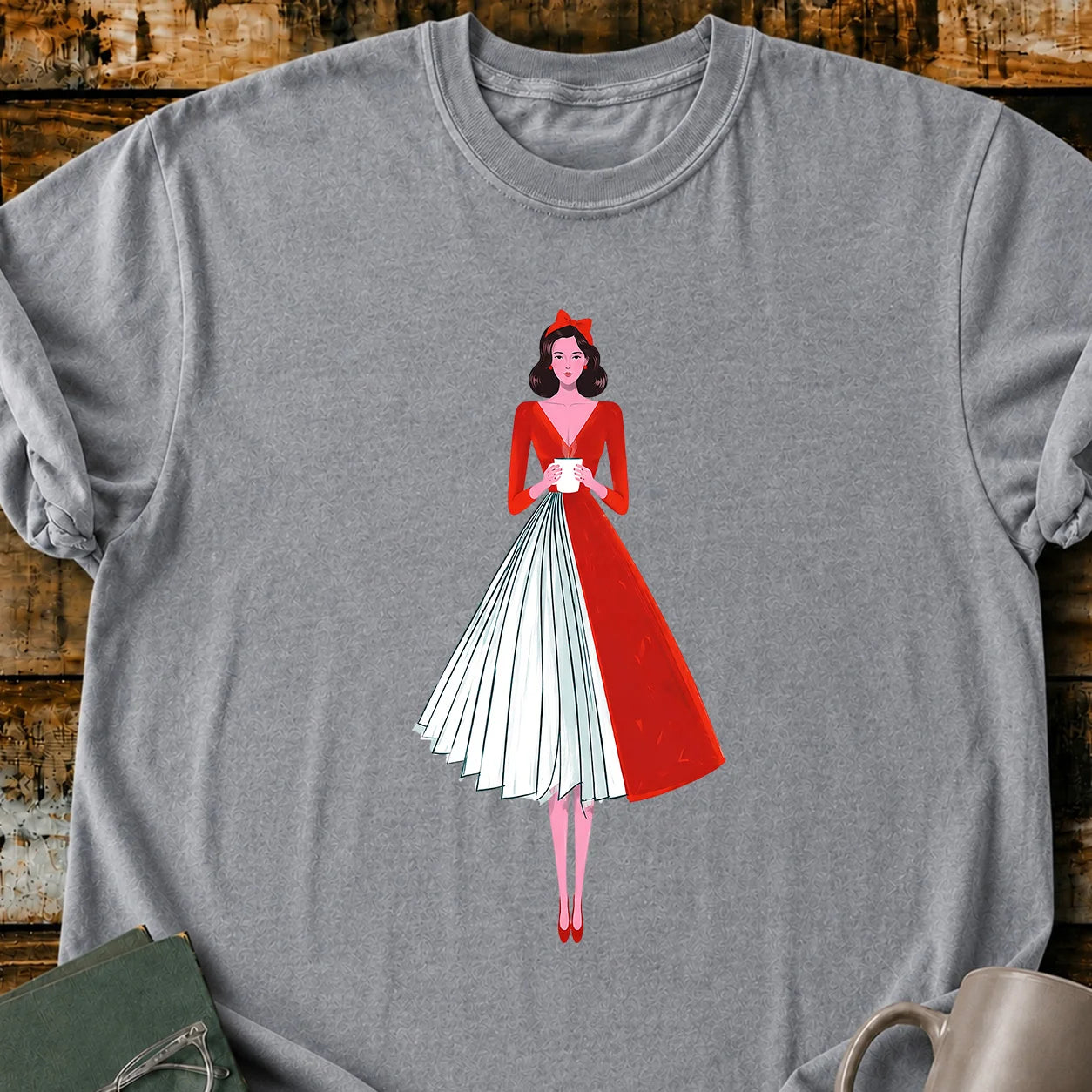 Reading Pages Dress T-Shirt