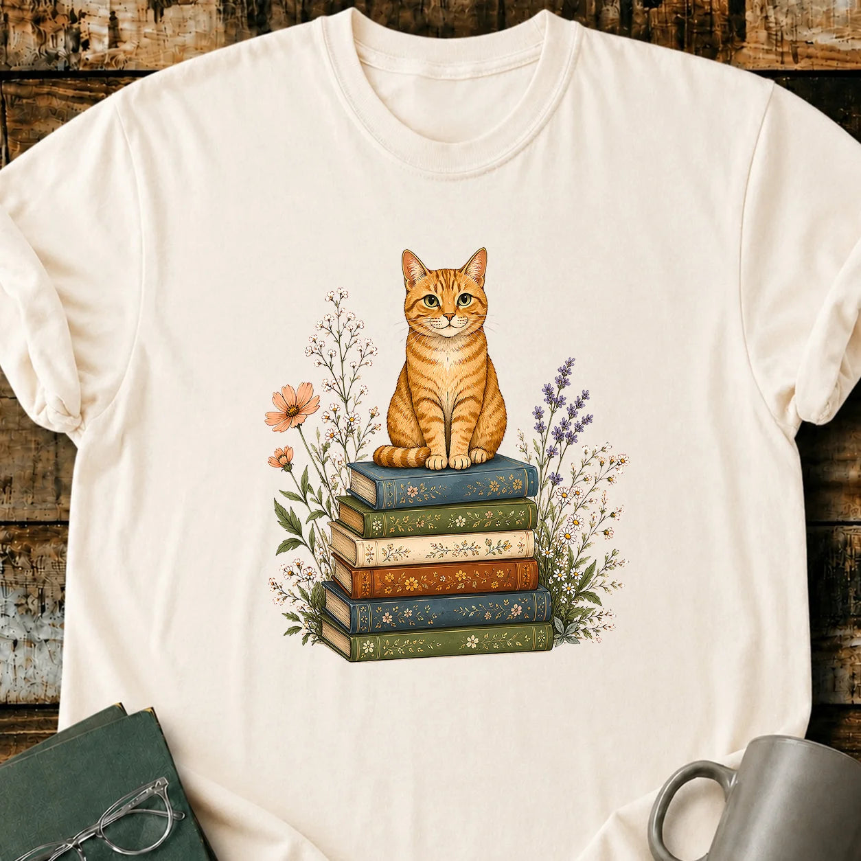 Books & Whiskers T-Shirt