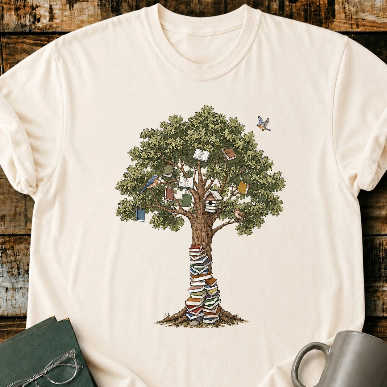 Tree of Books T-Shirt