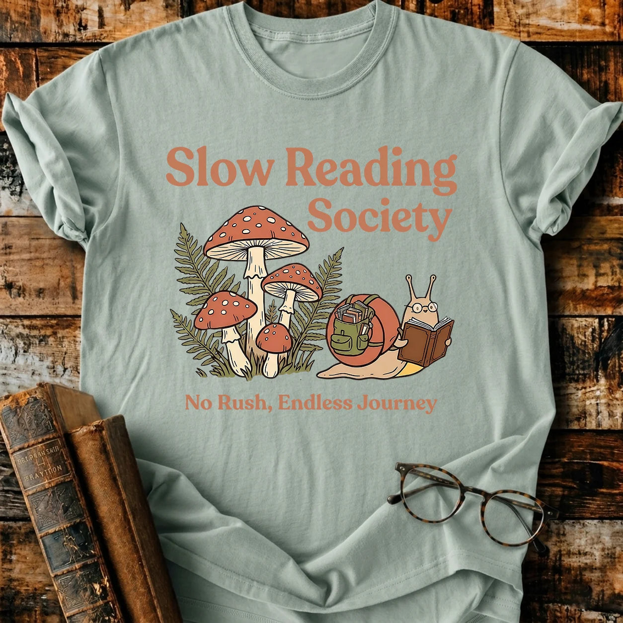 Slow Reading T-Shirt