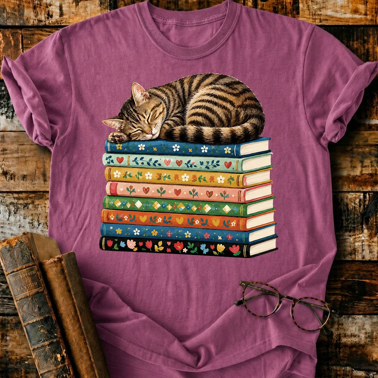 Tabby Cat Sleep T-Shirt