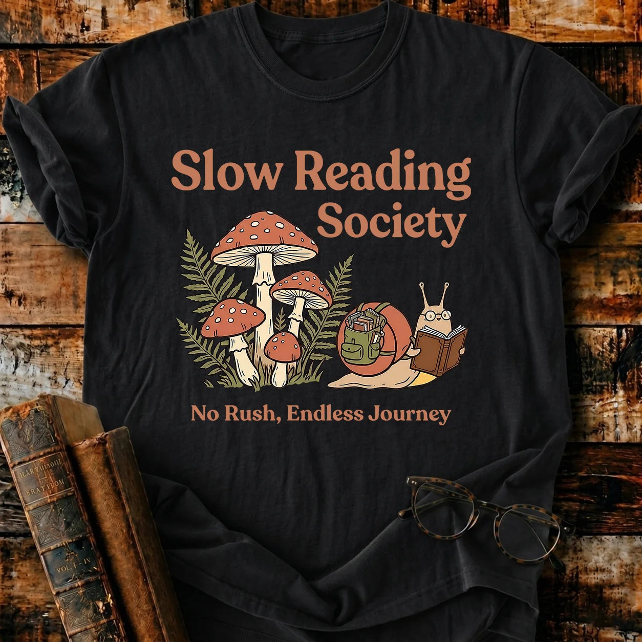 Slow Reading T-Shirt