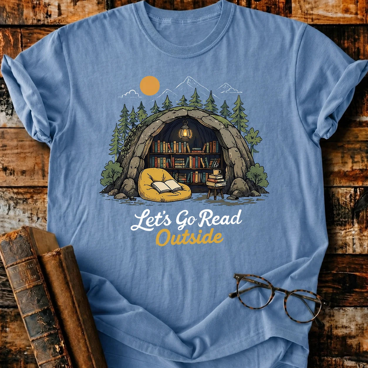 Let Go Read Outside T-Shirt