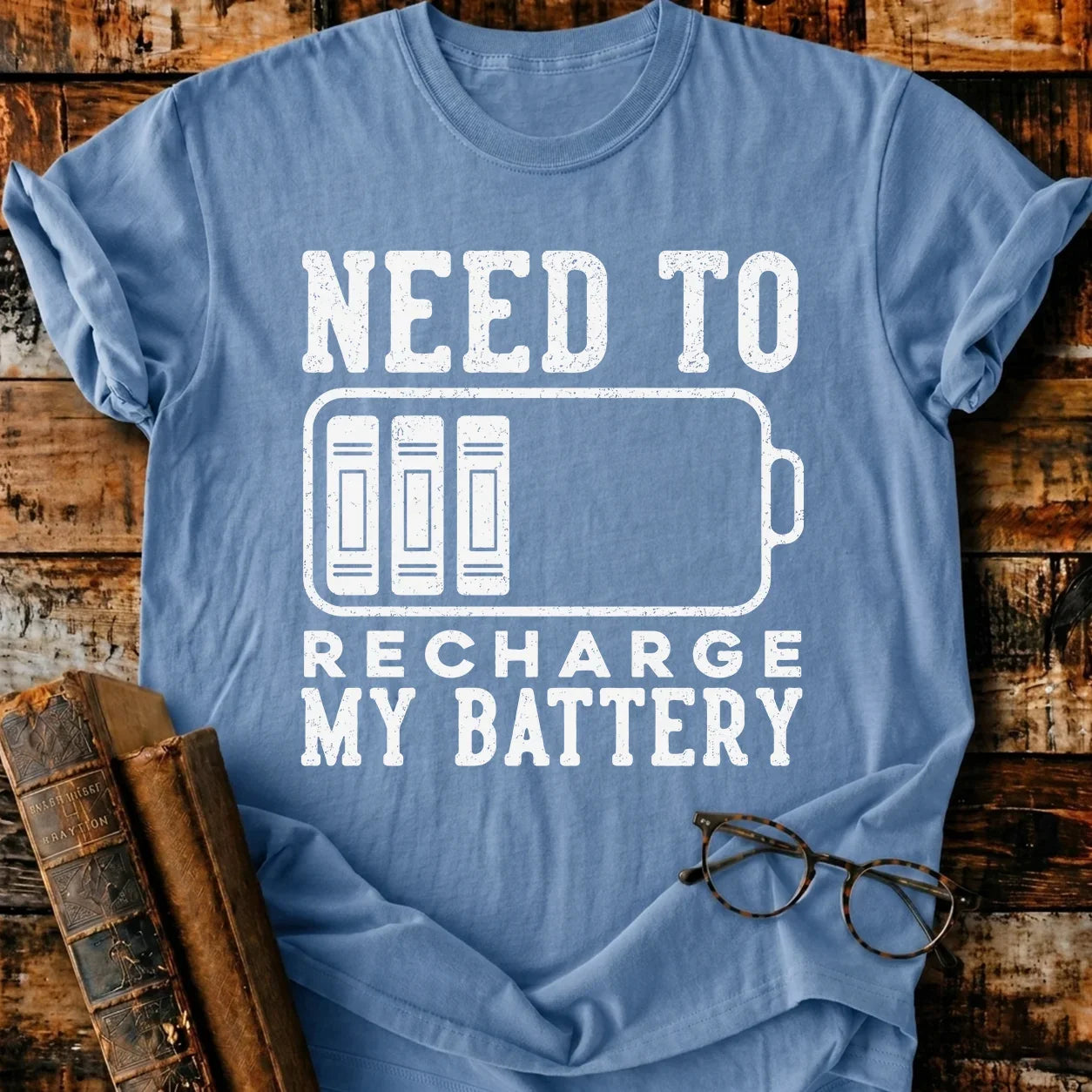 Recharge Battery T-Shirt