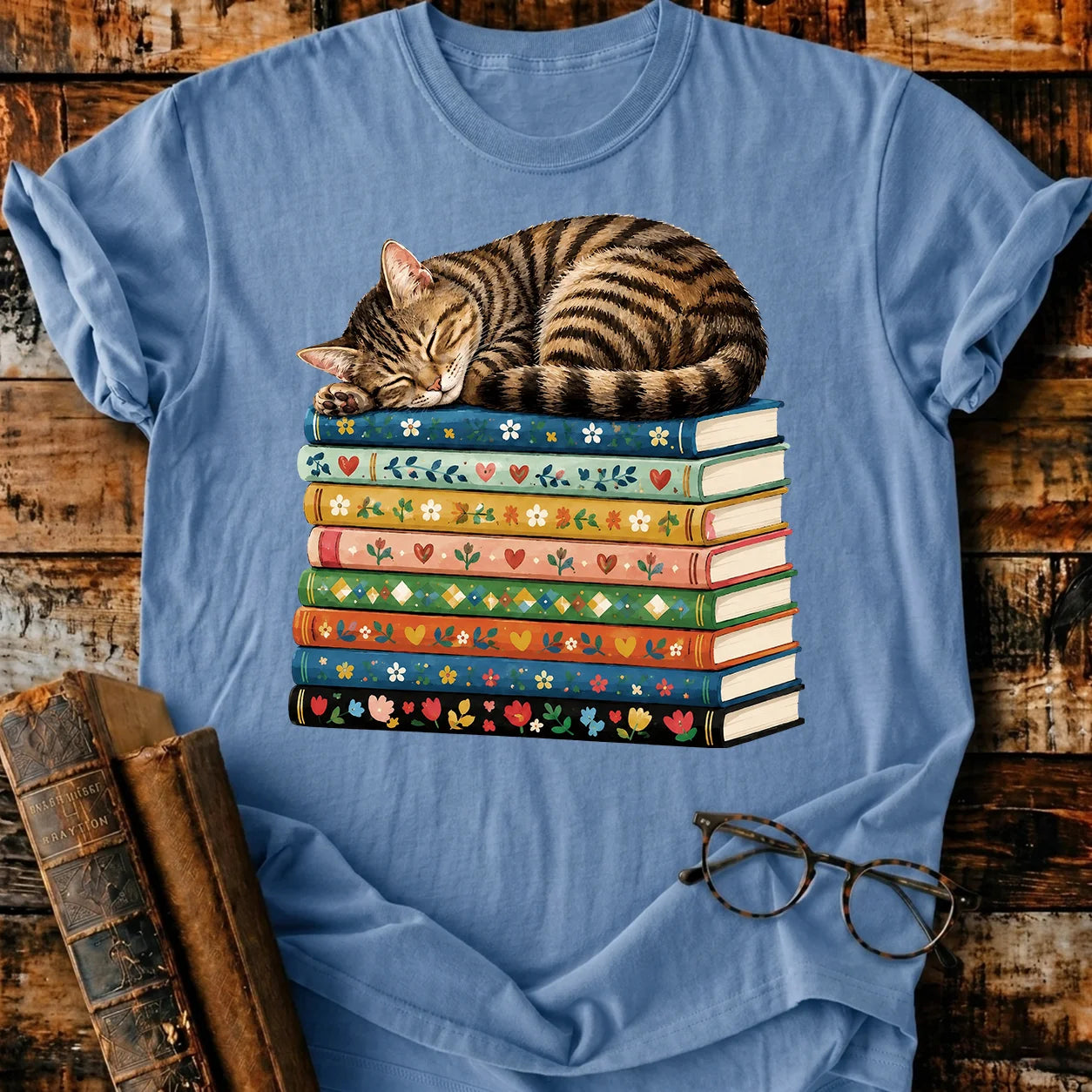 Tabby Cat Sleep T-Shirt