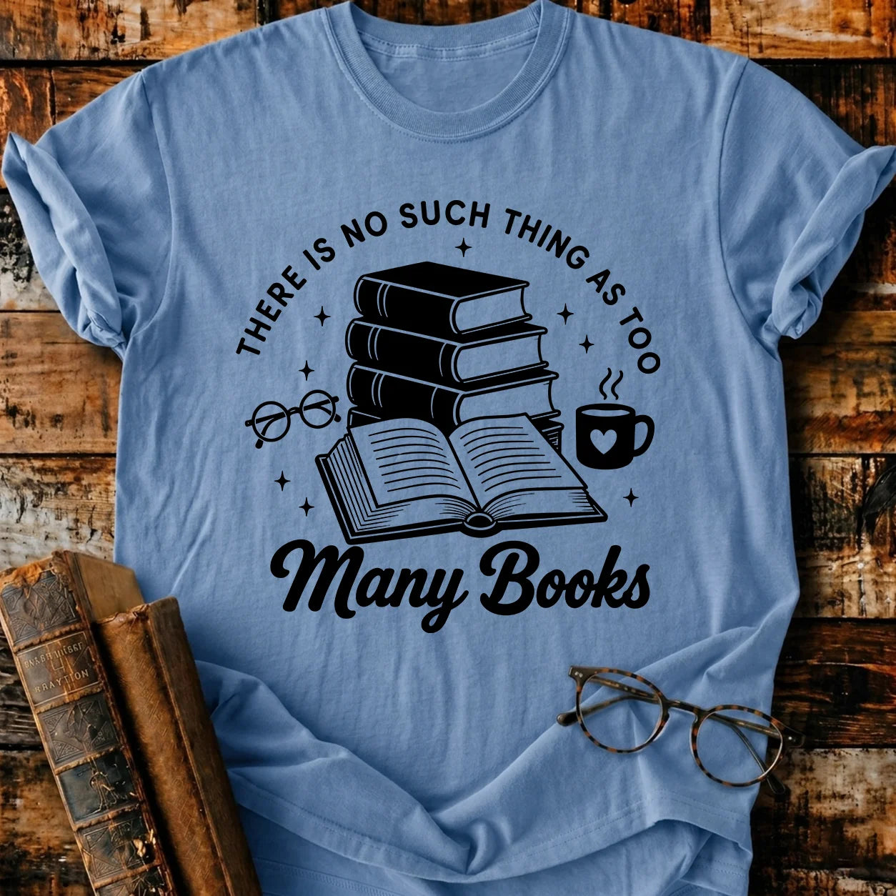 No Many Books T-Shirt