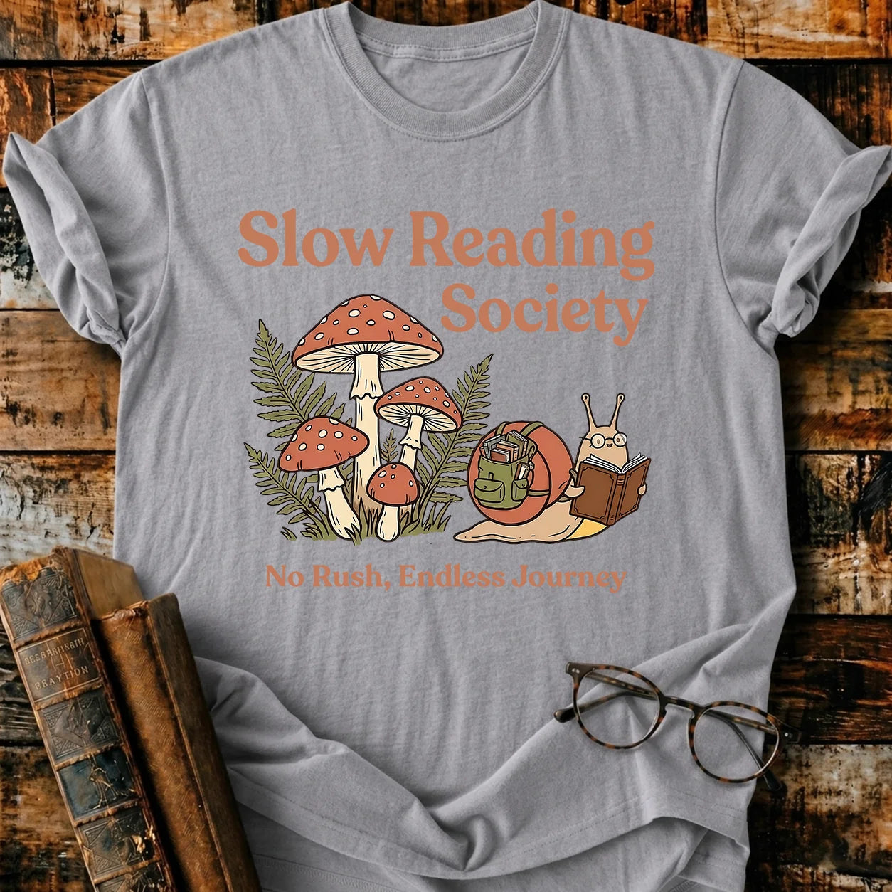 Slow Reading T-Shirt
