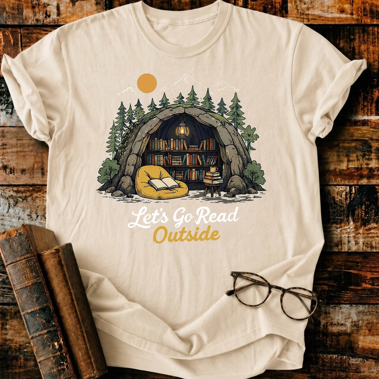 Let Go Read Outside T-Shirt